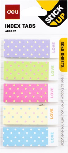 Indextabs 45x15mm assorti