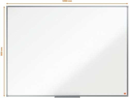 Whiteboard Nobo Essence 90x120cm staal-4
