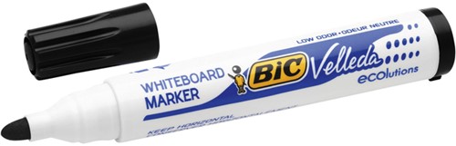 Whiteboardmarker Bic Velleda 1701 rond large zwart