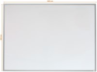 Whiteboard Nobo 58.5x43cm aluminium magnetisch-1