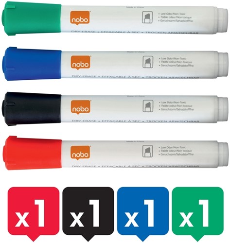 Whiteboard Nobo accessoire starterkit-1