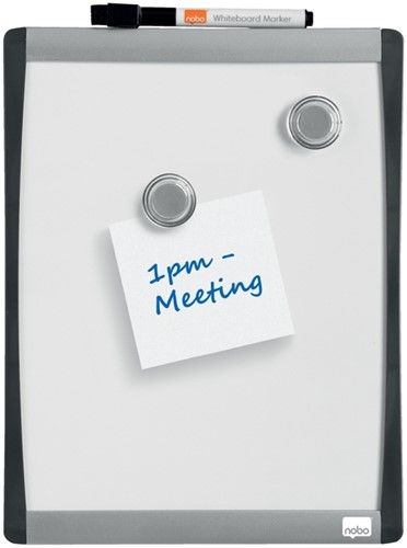 Whiteboard Nobo 28x21.5cm gewelfd-7