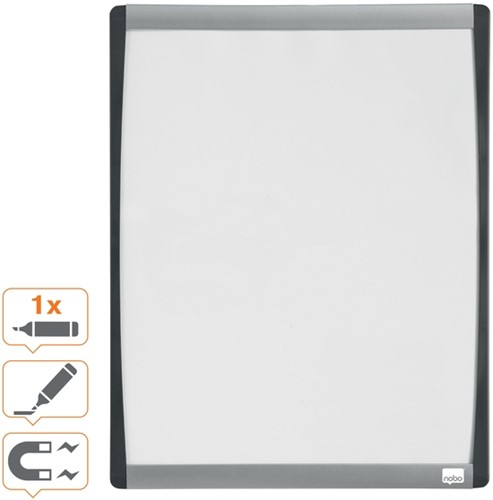 Whiteboard Nobo 35.5x28cm gewelfd-7