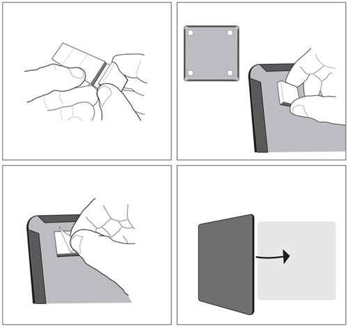 Whiteboard Nobo 21.6x28cm magnetisch assorti-8