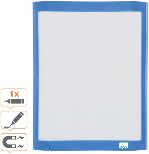 Whiteboard Nobo 21.6x28cm magnetisch assorti-11