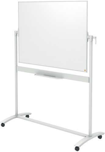 Whiteboard Nobo kantelbord mobiel 90x120cm staal-5