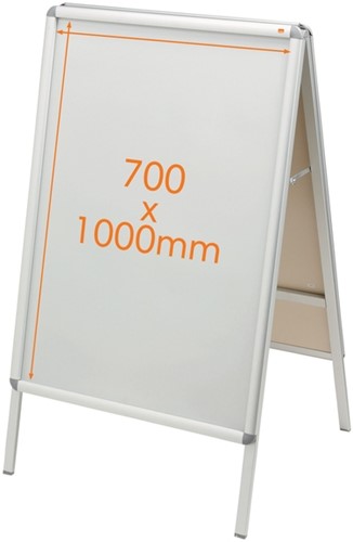 Stoepbord Nobo Essence 70x100cm met kliklijst-1