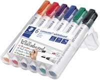 Whiteboardmarker Staedtler Lumocolor 351 set à 6 stuks standaard assorti-2