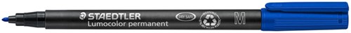 Viltstift Staedtler Lumocolor 317 permanent M blauw
