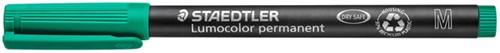 Viltstift Staedtler Lumocolor 317 permanent M groen-1