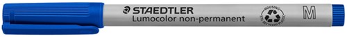 Viltstift Staedtler Lumocolor 315 non permanent M blauw-1