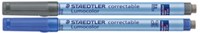 Viltstift Staedtler Lumocolor 305 non permanent correctable F zwart-3