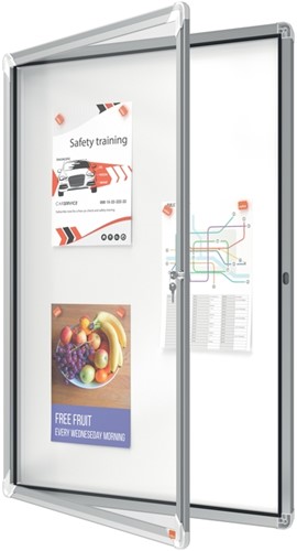 Binnenvitrine Nobo Premium Plus 9xA4 draaideur magnetisch-1