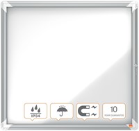 Buitenvitrine Nobo Premium Plus 6xA4 draaideur magnetisch-2