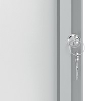 Buitenvitrine Nobo Premium Plus 6xA4 draaideur magnetisch-4