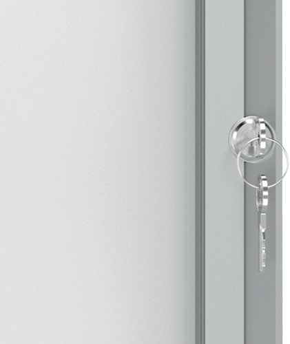 Buitenvitrine Nobo Premium Plus 8xA4 draaideur magnetisch-8