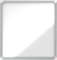 Buitenvitrine Nobo Premium Plus 12xA4 draaideur magnetisch