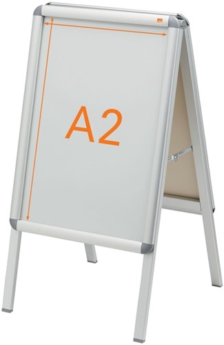 Stoepbord Nobo Essence A2 47,5x89cm met kliklijst-1