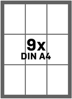 Binnenvitrine Nobo Premium Plus 9xA4 draaideur magnetisch-2
