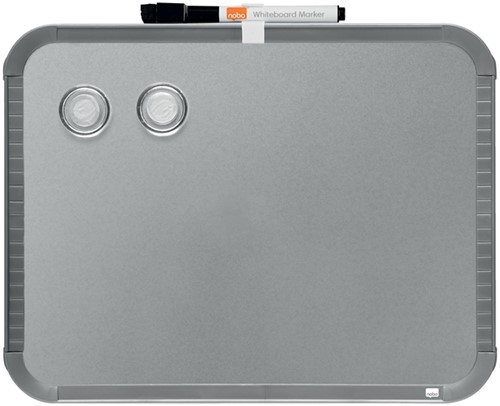 Whiteboard Nobo Slim Line 22x28cm zilver-8