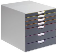 Ladenbox Durable Varicolor 7 laden grijs-3