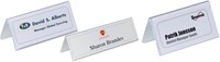 Tafelnaambord Durable 8053 105x297mm transparant-2