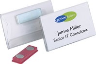 Badge Durable 8116 vlak met magneet 40x75mm-2