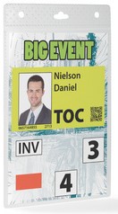 Badge Durable voor evenementen A6 zonder koord 20 stuks-3