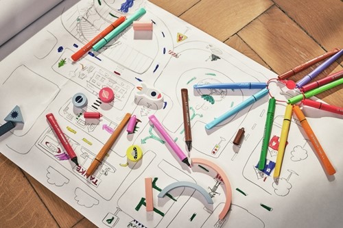 Viltstift STABILO Cappi 168/24 medium assorti etui à 24 stuks-2