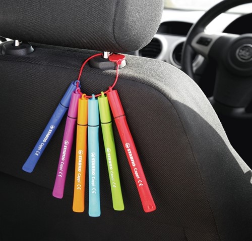 Viltstift STABILO Cappi 168/24 medium assorti etui à 24 stuks-4