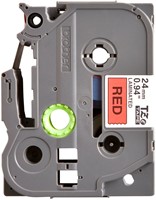 Labeltape Brother P-touch TZe-451 standaard 24mm zwart op rood-2
