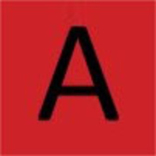 Labeltape Dymo LabelManager D1 polyester 12mm zwart op rood-2