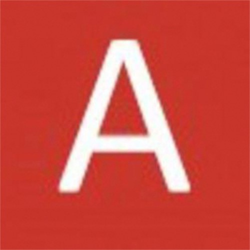 Reliëftape Dymo embossing vinyl 9mm wit op rood-2