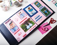 Reliëftape Dymo embossing vinyl 9mm wit op rood-1