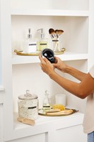 Reliëftape Dymo embossing vinyl 9mm wit op blauw-4