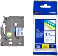 Labeltape Brother P-touch TZe-233 standaard 12mm blauw op wit-3