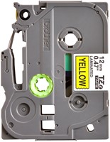 Labeltape Brother P-touch TZe-631 standaard 12mm zwart op geel-2