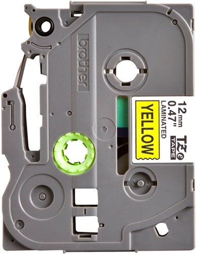 Labeltape Brother P-touch TZe-631 standaard 12mm zwart op geel-2