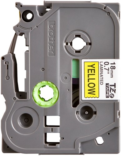 Labeltape Brother P-touch TZe-641 standaard 18mm zwart op geel-2