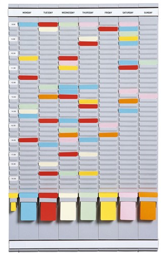 Planbord Djois week 35 sleuven grijs