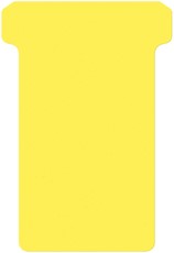 T-kaart Djois formaat 2 48mm geel 100 stuks