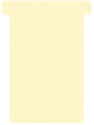 T-kaart Djois formaat 3 77mm beige 100 stuks