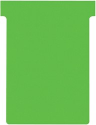 T-kaart Nobo nr.3 80mm groen 100 stuks