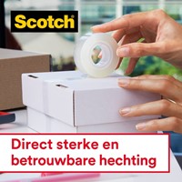 Plakband Scotch Crystal 600 19mmx7.5m transparant 2+1 gratis + handdispenser-3