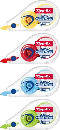Correctietape Tipp-Ex mini pocket mouse 5mmx6m display à 30 +10 gratis-3