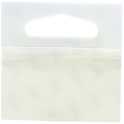 Hangtab 3M 1075 50x50mm helder 500 stuks