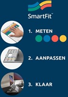 Rugsteun Kensington smartfit zwart-4