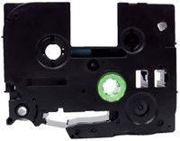 Labeltape Quantore TZe-231 12mmx8m zwart op wit-2