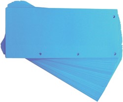 Scheidingsstrook Oxford Duo 240x105mm blauw 60 stuks