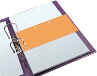 Scheidingsstrook Oxford duo 240x105mm oranje 60 stuks-2